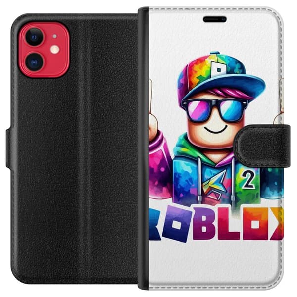 Kompatibel Tegnebogsetui til Apple iPhone 11 Roblox