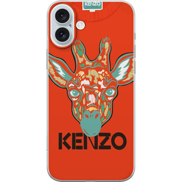 Apple iPhone 16 Plus Läpinäkyvä kuori Kenzo