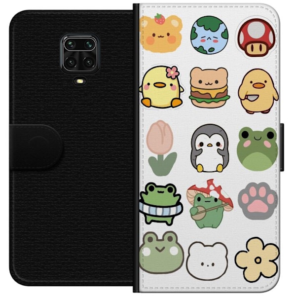 Xiaomi Redmi Note 9S Lommeboketui Kawaii Friends