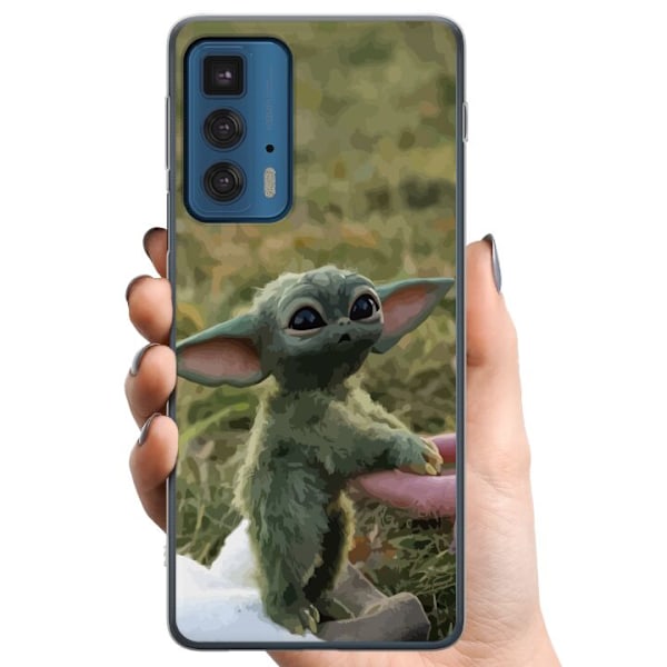 Motorola Edge 20 Pro TPU Mobilskal Yoda