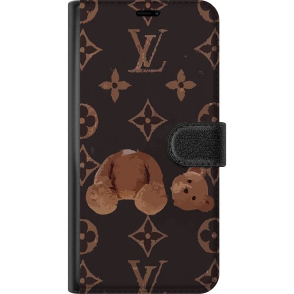 Apple iPhone 13 Pro Max Plånboksfodral Teddy Sad LV Happy