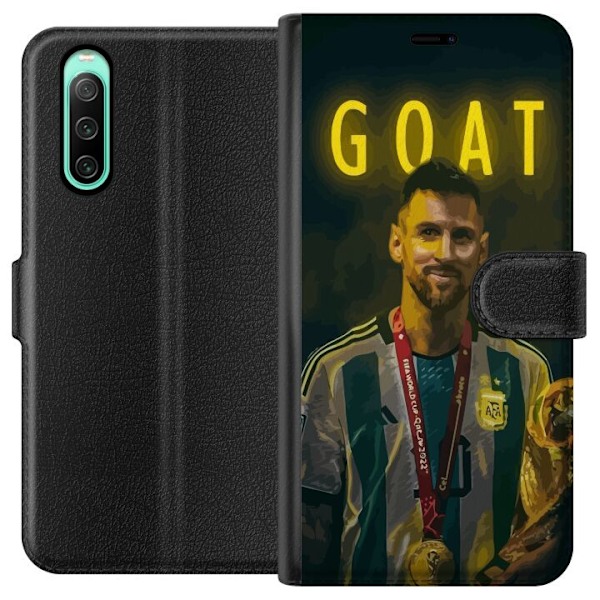 Sony Xperia 10 IV Lommeboketui Geit Messi