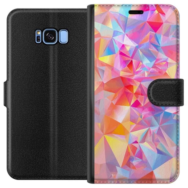 Kompatibelt Lommeboketui til Samsung Galaxy S8 Skimrende