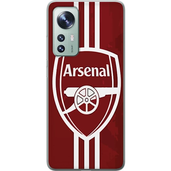 Xiaomi 12 Genomskinligt Skal Arsenal