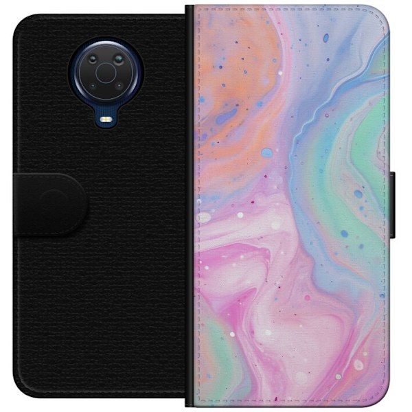 Nokia G20 Plånboksfodral Pastellmarmor
