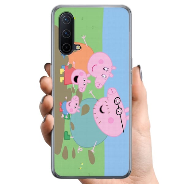 OnePlus Nord CE 5G TPU Mobilskal Greta Gris