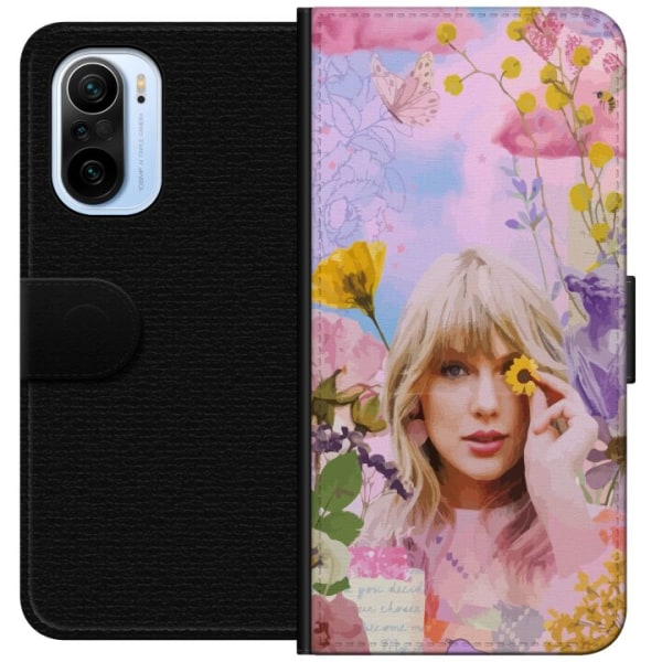 Xiaomi Mi 11i Plånboksfodral Taylor Swift - Blomma