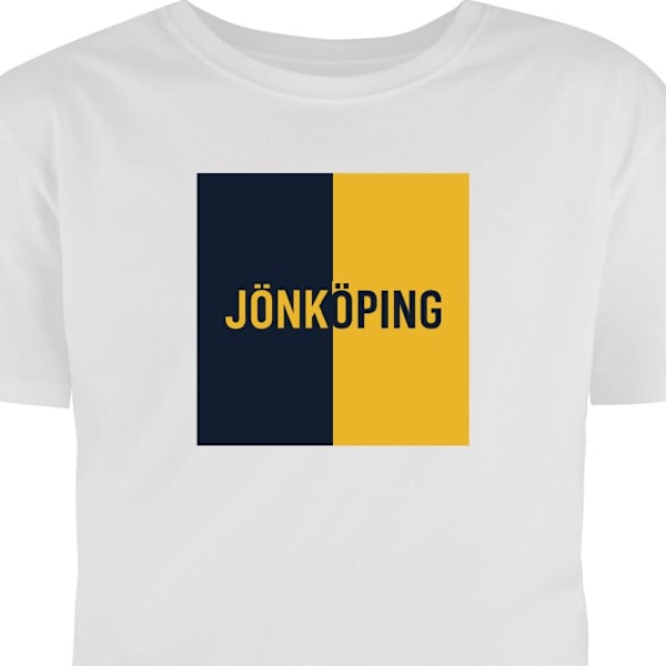 T-shirt för Vuxen | Klassisk Vuxen-T-shirt Jönköping – Ho vit M