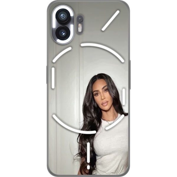 Nothing Phone (2) Genomskinligt Skal Kim Kardashian – Iconic Style Collection