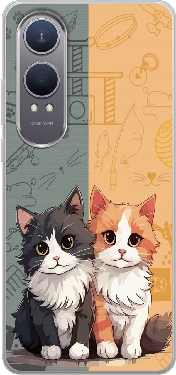 Kompatibel Mobilcover til OnePlus Nord CE4 Lite Katte