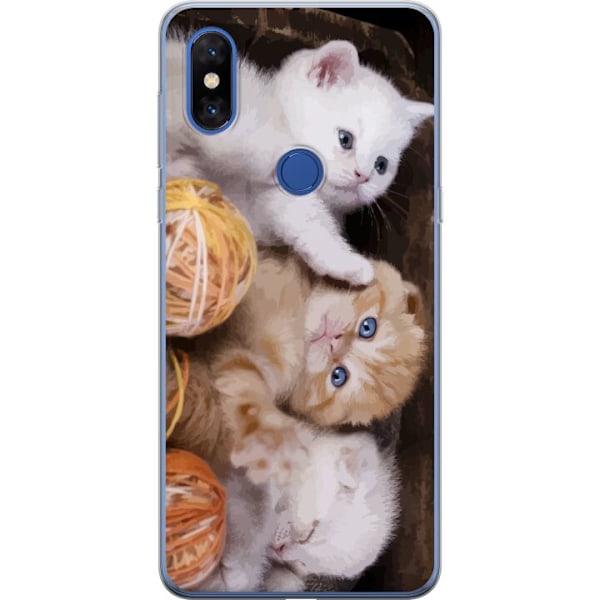 Xiaomi Mi Mix 3 Gennemsigtig cover Katte