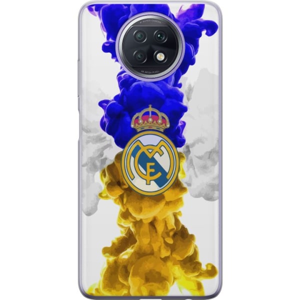 Xiaomi Redmi Note 9T Gennemsigtig cover Real Madrid Farver
