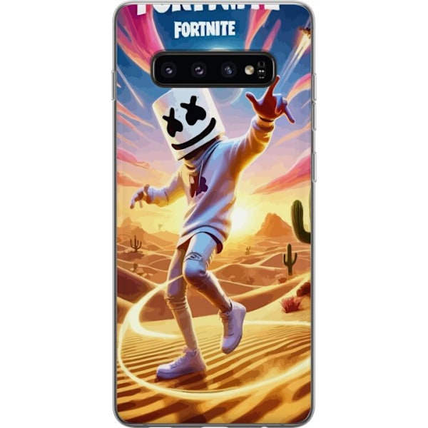 Samsung Galaxy S10 Gennemsigtig cover Fortnite