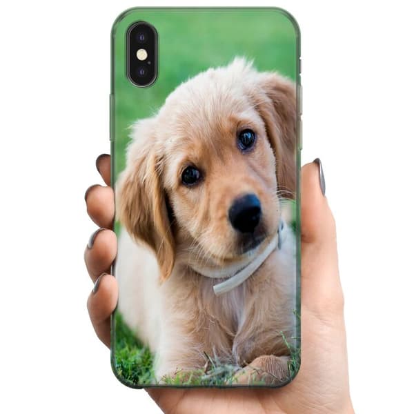 Kompatibelt Mobildeksel til Apple iPhone X Hund