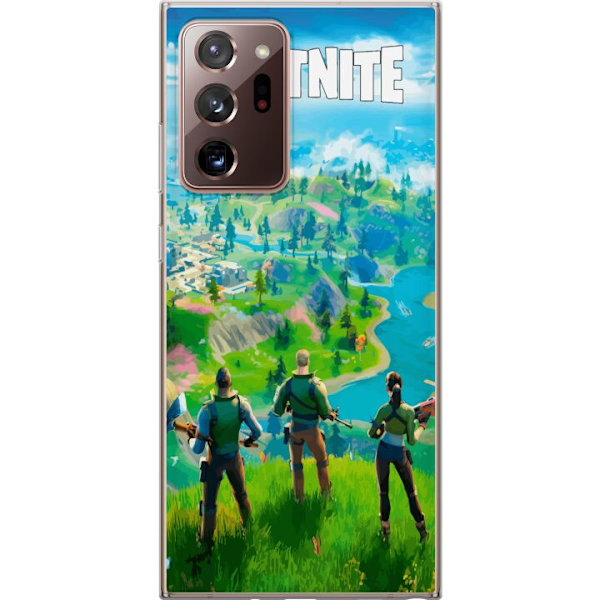 Samsung Galaxy Note20 Ultra Läpinäkyvä kuori Fortnite