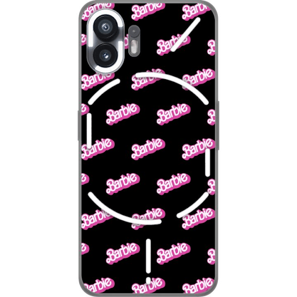 Nothing Phone (2) Gennemsigtig cover Barbie