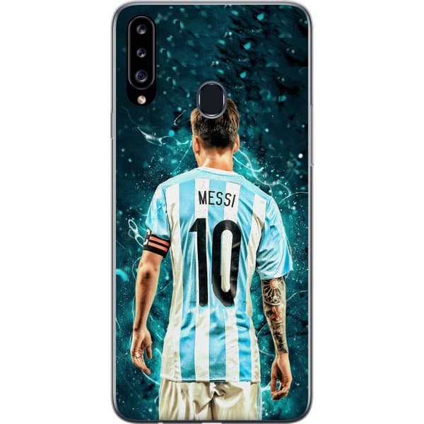Kompatibelt Mobildeksel til Samsung Galaxy A20s Messi