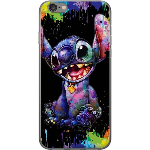 Apple iPhone 6s Läpinäkyvä kuori Lilo ja Stitch