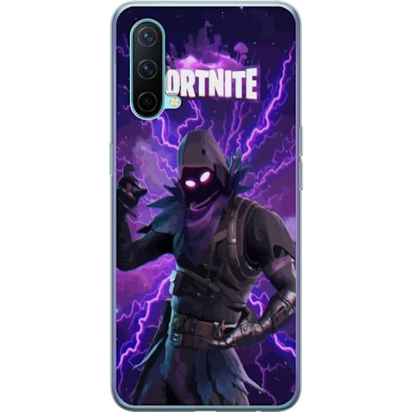 OnePlus Nord CE 5G Gennemsigtig cover Fortnite Raven