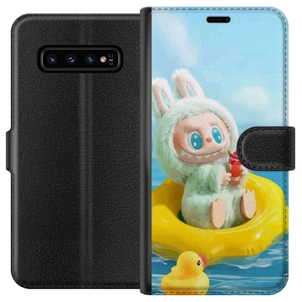 Samsung Galaxy S10 Plånboksfodral Labubu Macaron Series