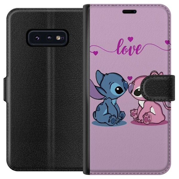Samsung Galaxy S10e Lommeboketui Lilo & Stitch – Angel Editi