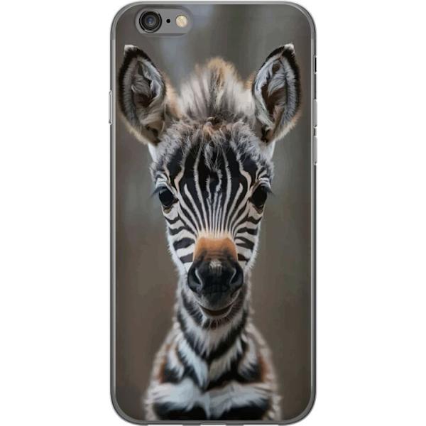 Apple iPhone 6s Gennemsigtig cover Giraf Dyretema Afrika Natur Grafisk Motiv Savanne Vilde Dyr Populær Vægkunst Eksotisk Tema