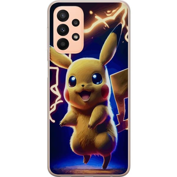 Kompatibelt Mobildeksel til Samsung Galaxy A23 Pikachu