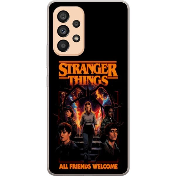 Kompatibelt Mobildeksel til Samsung Galaxy A53 5G Stranger Things Netflix serie sci fi mysterium
