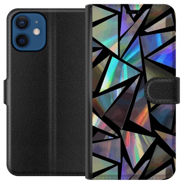 Kompatibelt Plånboksfodral till Apple iPhone 12 mini 3D Reflektion