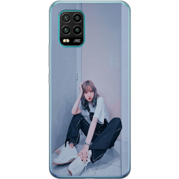 Xiaomi Mi 10 Lite 5G Genomskinligt Skal Lisa from Blackpink – K-pop Style Icon