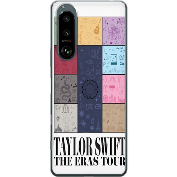 Sony Xperia 5 III Gennemsigtig cover Taylor Swift Farver