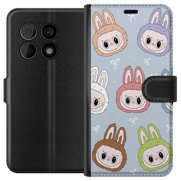 OnePlus 10 Pro Lommeboketui Pastel Labubu