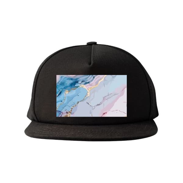 Snapback-lippalakki musta one size