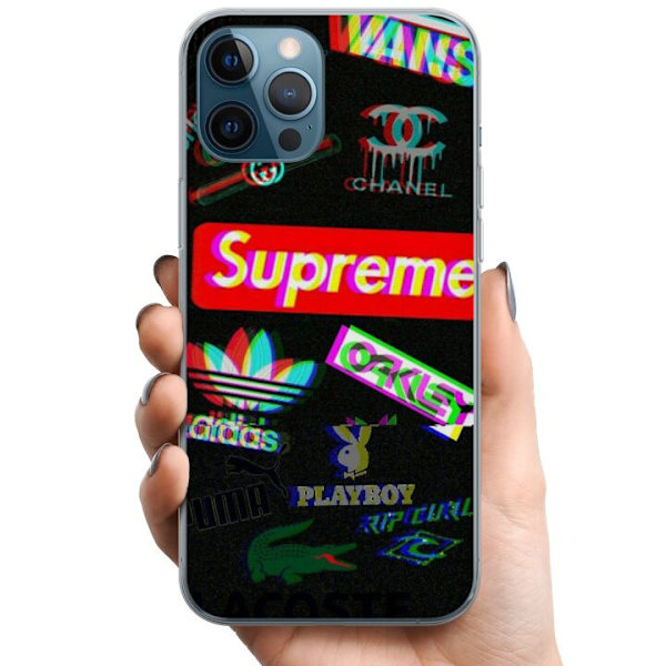 Apple iPhone 12 Pro TPU Matkapuhelimen kuori 3D