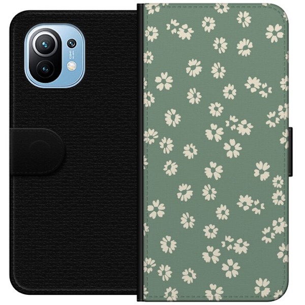 Xiaomi Mi 11 Lompakkokotelo Kukkaisunelma - Värikäs Kukkakuvio