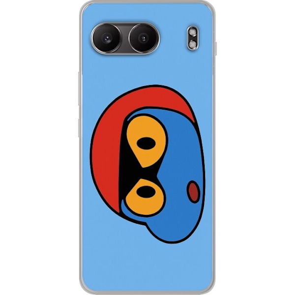 OnePlus Nord 4 Läpinäkyvä kuori Bold Bot Head