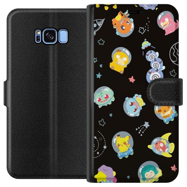 Kompatibelt Plånboksfodral till Samsung Galaxy S8 Pokemon