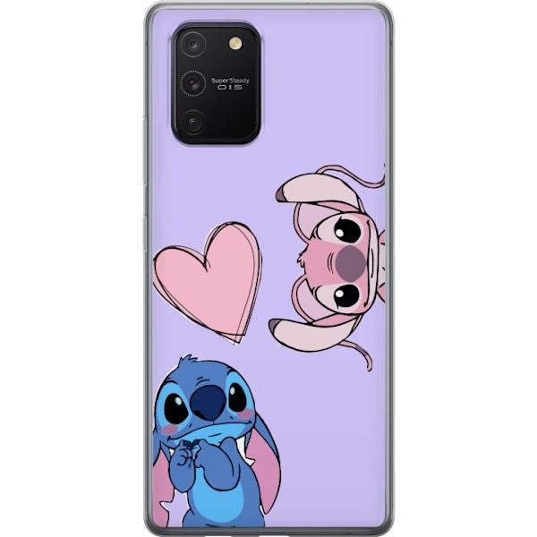 Samsung Galaxy S10 Lite Läpinäkyvä kuori Stitch Mode