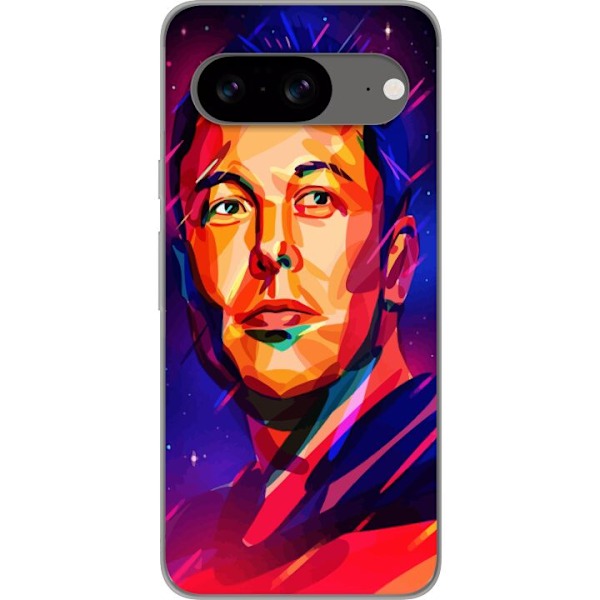 Google Pixel 8 Genomskinligt Skal Elon Musk