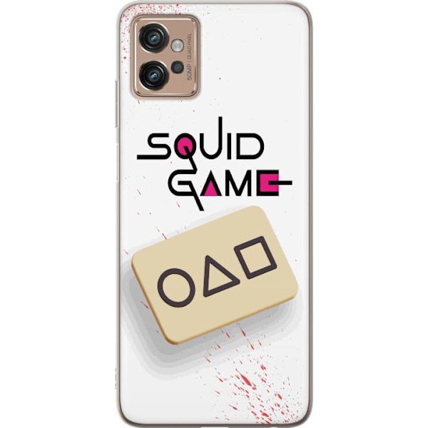 Motorola Moto G32 Gennemsigtig cover Squid Game