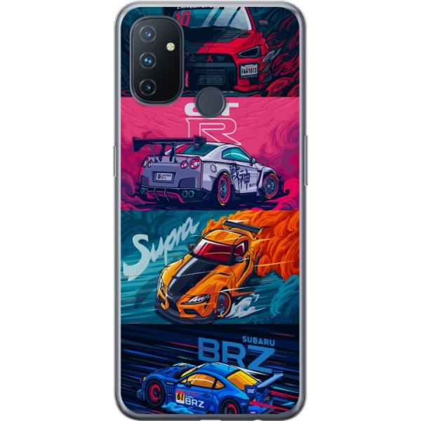 OnePlus Nord N100 Gennemsigtig cover Subaru Racing