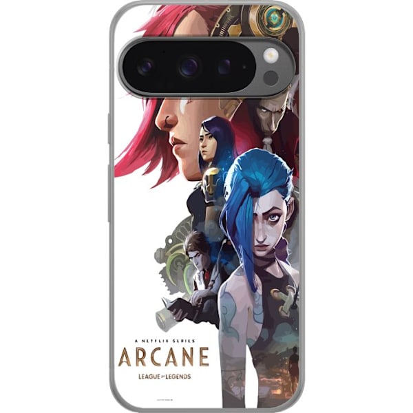 Google Pixel 9 Pro XL Gennemsigtig cover League of Legends