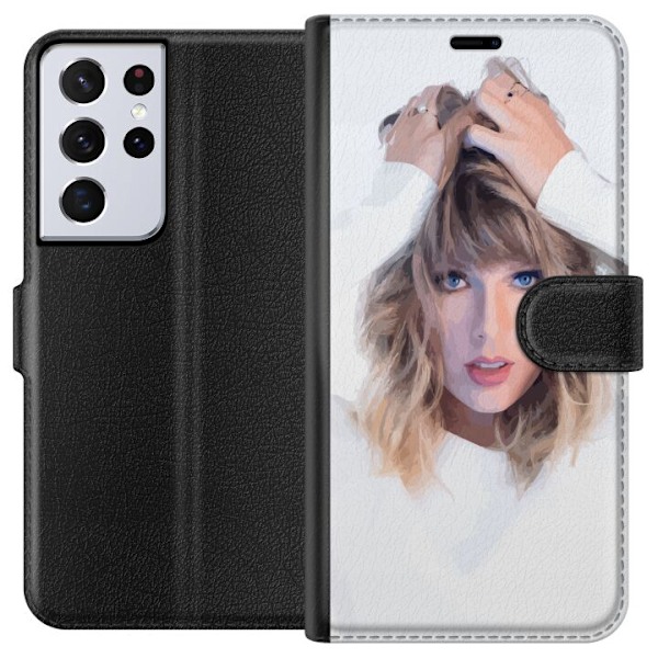 Samsung Galaxy S21 Ultra 5G Tegnebogsetui Taylor Swift