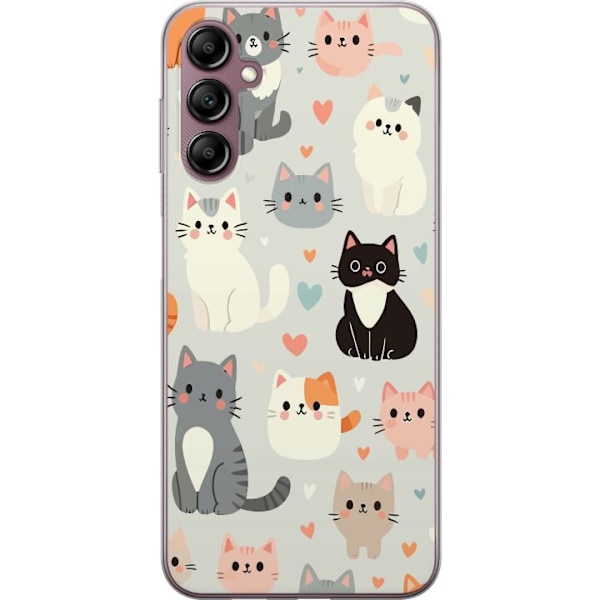 Samsung Galaxy A14 5G Gennemsigtig cover Katte