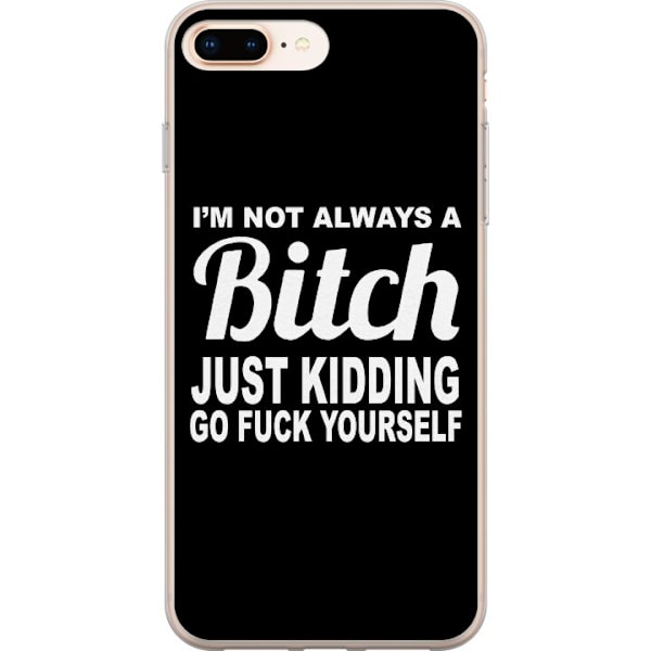 Apple iPhone 7 Plus Cover / Mobilcover - Jeg er ikke altid en...