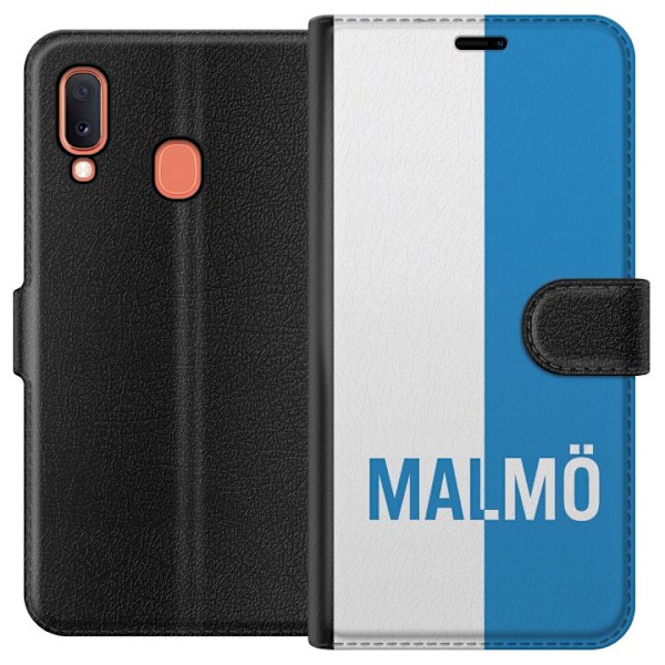 Samsung Galaxy A20e Tegnebogsetui Malmö – fodbold