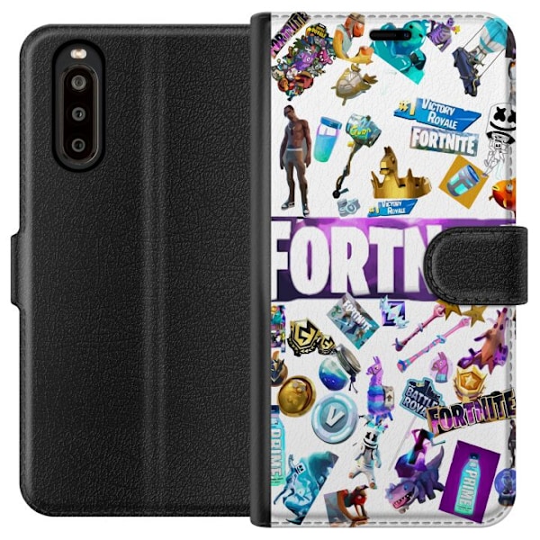 Sony Xperia 10 II Tegnebogsetui Fortnite