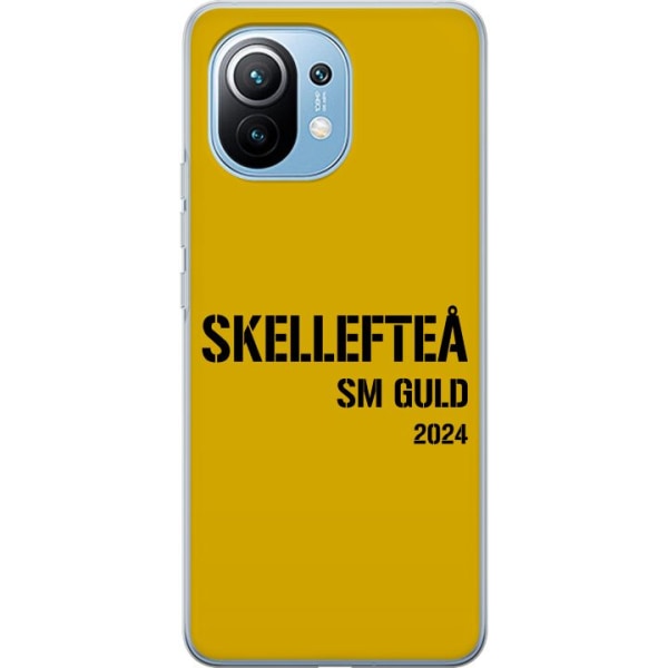 Xiaomi Mi 11 Gennemsigtig cover Skellefteå SM GULD
