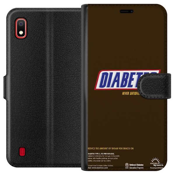 Samsung Galaxy A10 Plånboksfodral Diabetes Snickers