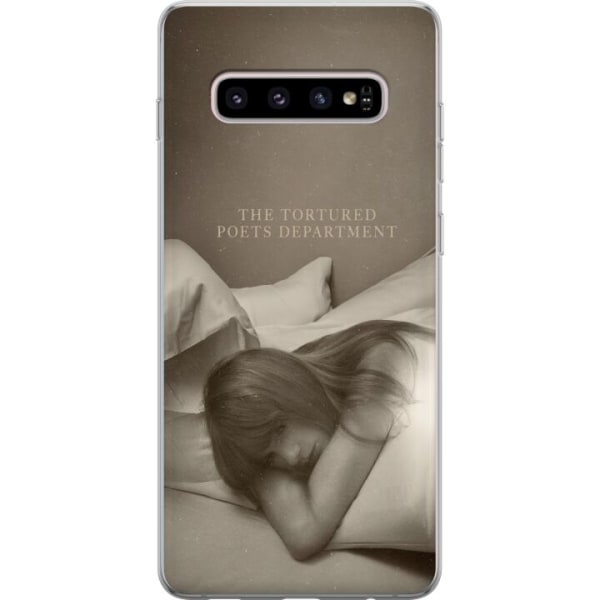 Samsung Galaxy S10+ Gennemsigtig cover Taylor Swift